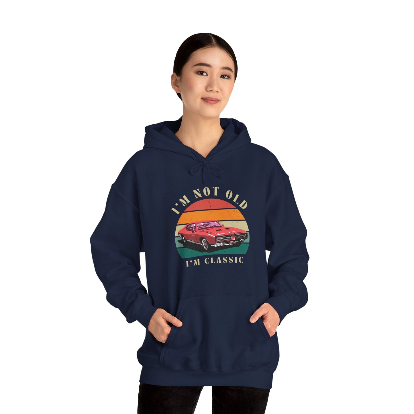 Vintage Classic Humour Logo Hoodie 