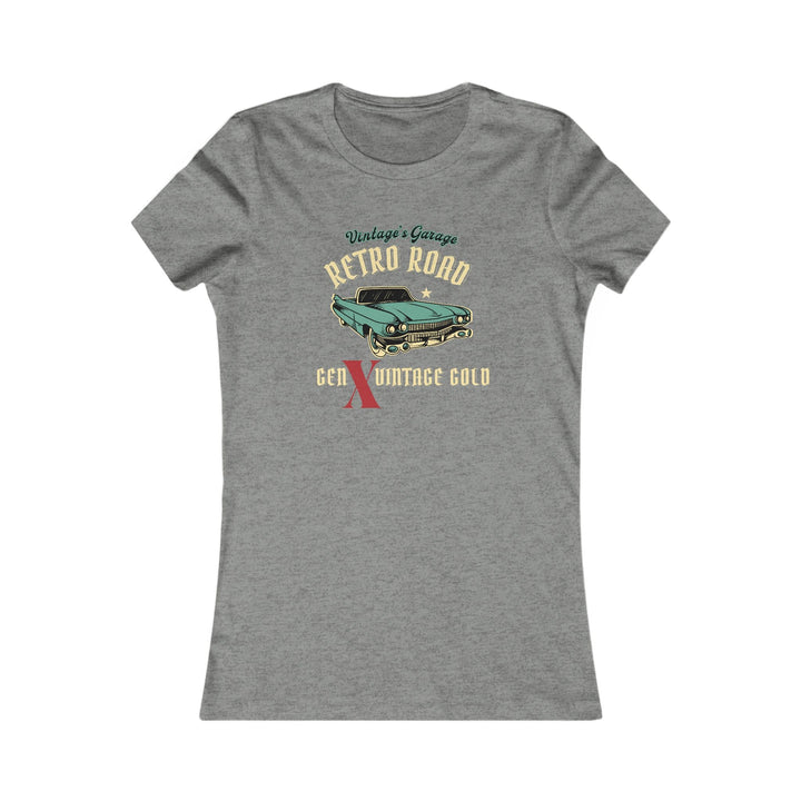 Gen X Vintage Gold Tee - Women's Favorite Graphic T-Shirt, Retro Style, Gift for Gen Xers, Funny T-Shirt, Birthday Gift, Comfortable [...] 