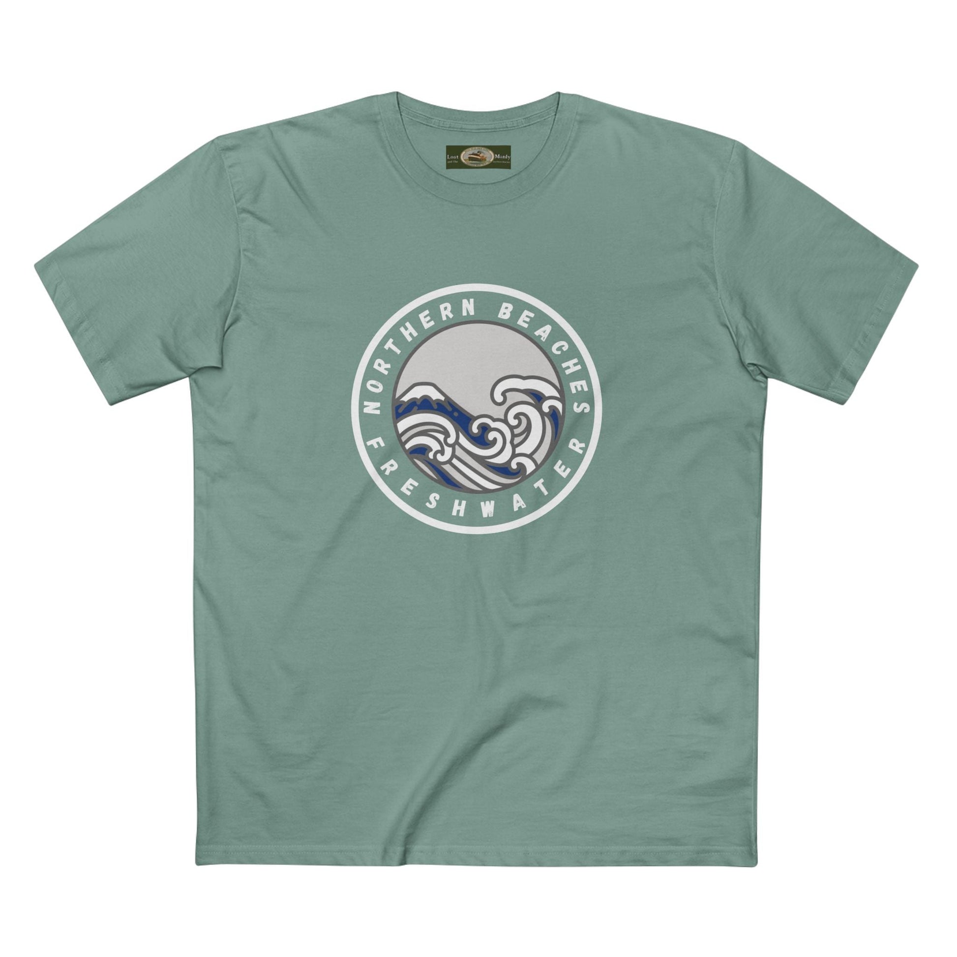 Northern Beaches 'Freshwater' Cotton Tee — Custom Logo Adult T-Shirt 