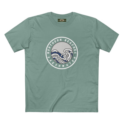 Northern Beaches 'Freshwater' Cotton Tee — Custom Logo Adult T-Shirt 