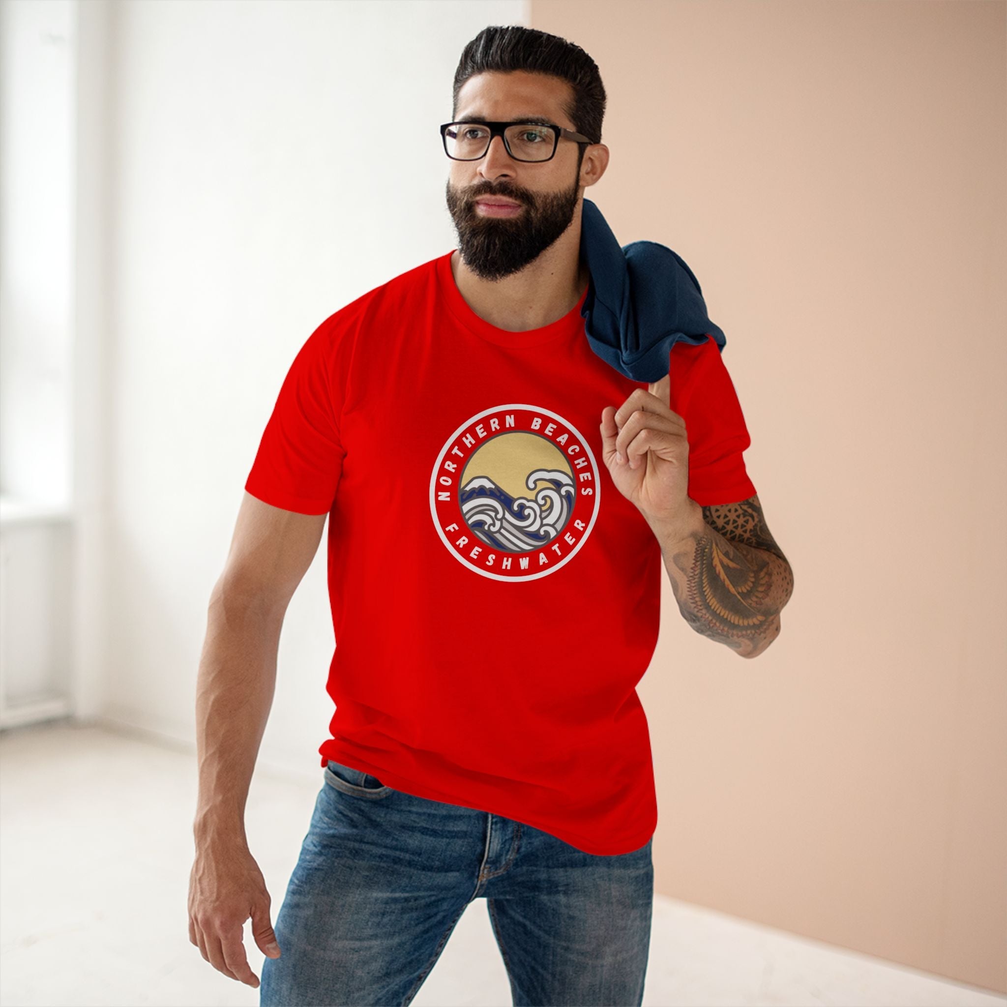 Freshwater Northern Beaches Sydney Australia custom logo T-Shirt Printify