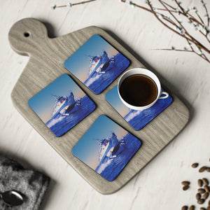 Cork Coasters - 'Curl Curl' Hydrofoil on Sydney Harbour - Lost Manly Shop