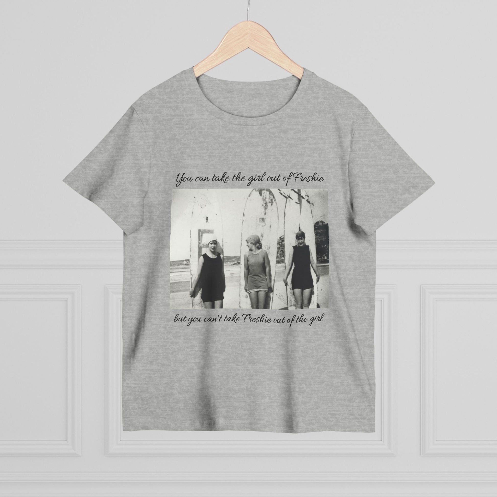 Vintage Women’s Maple Tee - ‘You Can Take the Girl Out of Freshie’ Graphic T-Shirt 