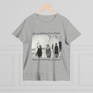 Vintage Women’s Maple Tee - ‘You Can Take the Girl Out of Freshie’ Graphic T-Shirt 
