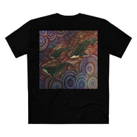 Northern Beaches Sydney Australia Whales at Long Reef Art Printed T-Shirt Printify