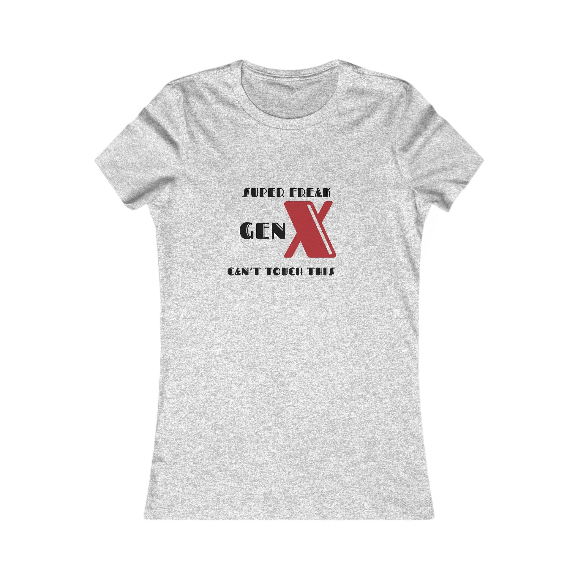 Gen X Super Freak Tee - Women's Favorite Graphic T-Shirt, Retro Style, Gift for Gen Xers, Funny T-Shirt, Birthday Gift, Comfortable [...] 