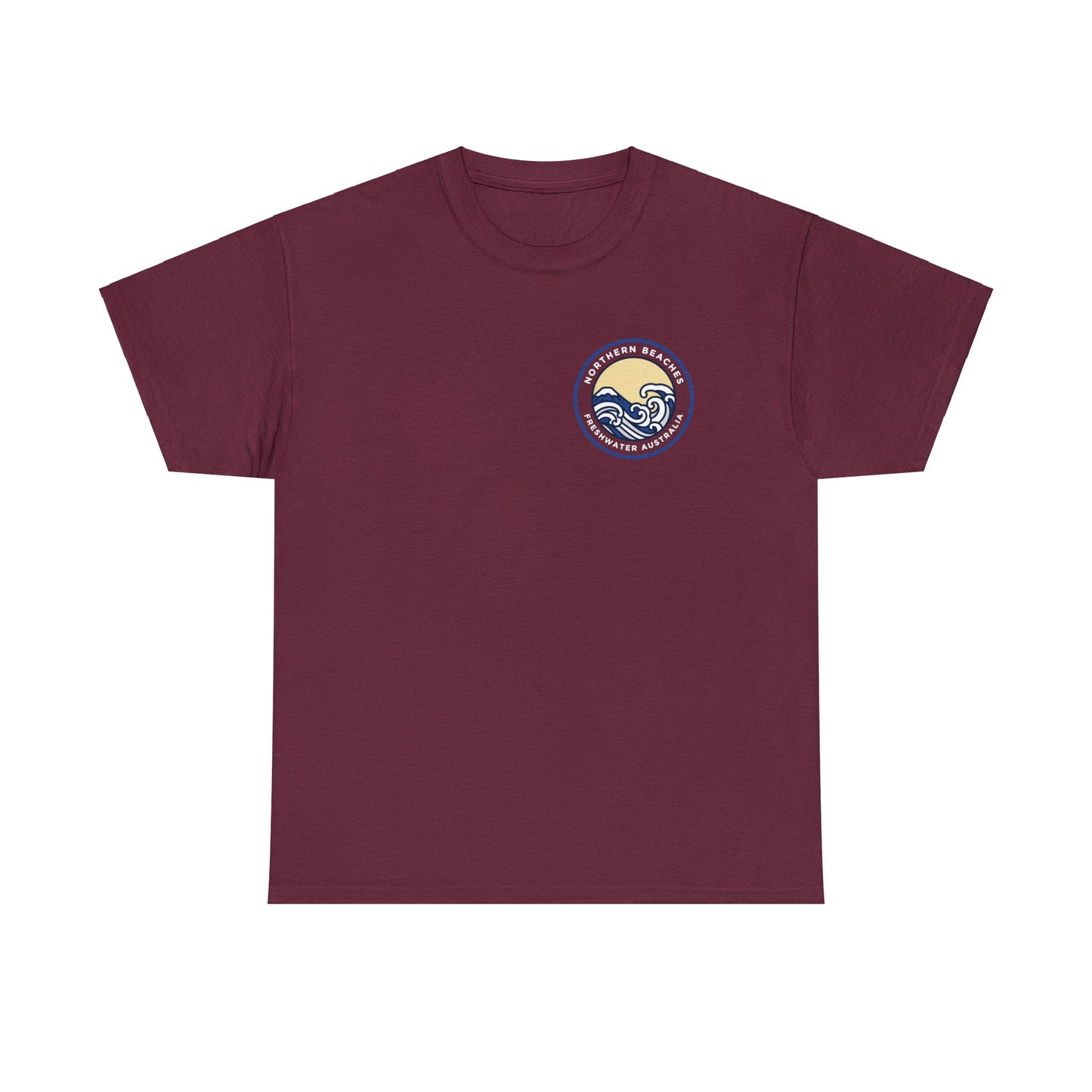 Cotton T-Shirt with Northern Beaches Freshwater logo