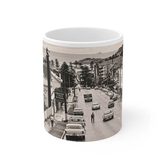 Sindens Tyre Man Manly Mug – Mugs of Nostalgia | Vintage Manly Ceramic Mug