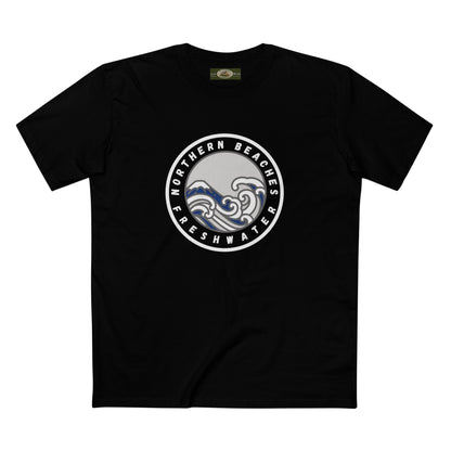 Northern Beaches 'Freshwater' Cotton Tee — Custom Logo Adult T-Shirt 