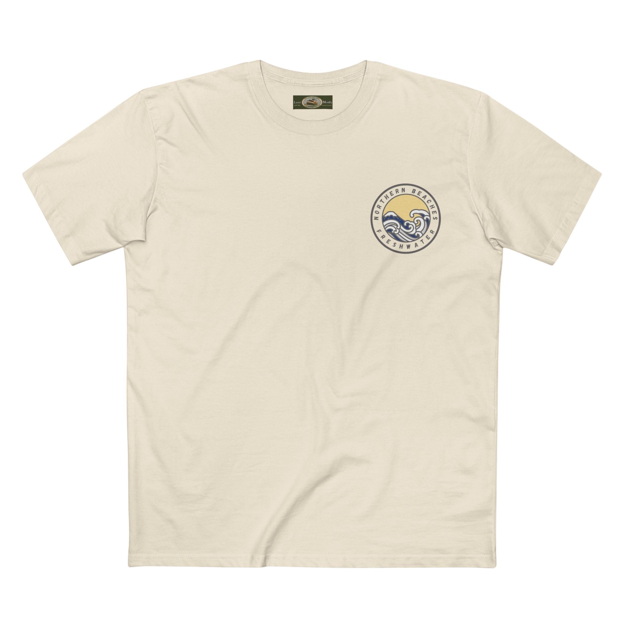 Freshwater Northern Beaches Sydney Australia Printed Logo T-Shirt Printify