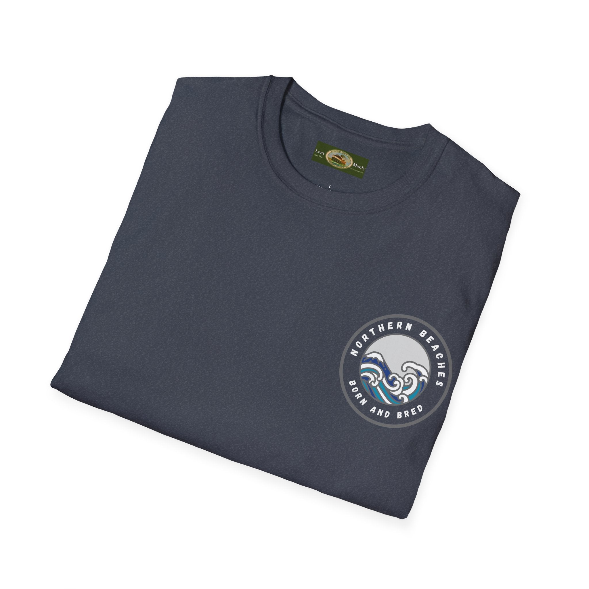 Northern Beaches Born and Bred Unisex T-Shirt Printify