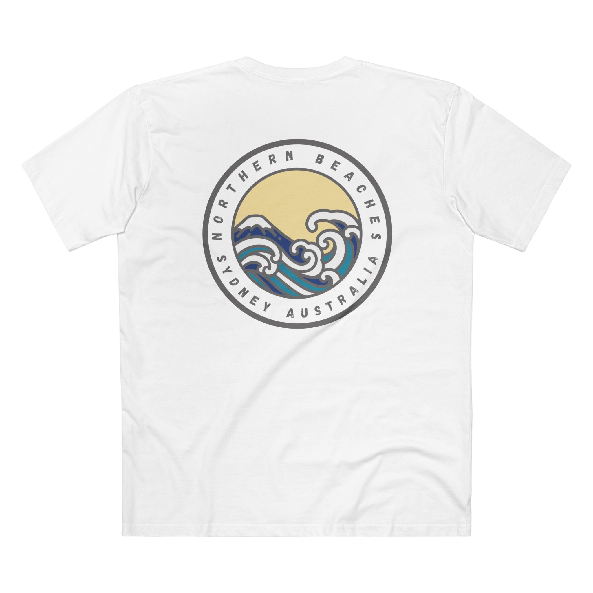 Northern Beaches front/back Logo Adult T-Shirt 