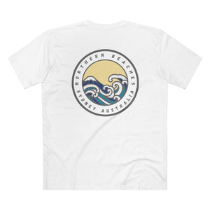 Northern Beaches front/back Logo Adult T-Shirt 