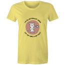 Maple Tee Need Coffee Logo Print 