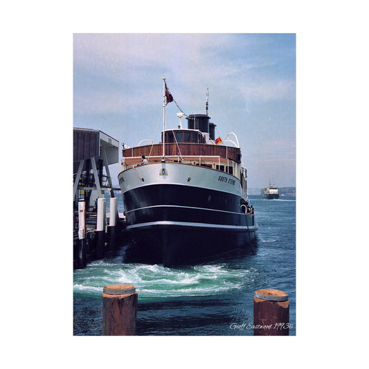 South Steyne Returns to Manly 1993 - Geoff Eastwood Maritime Photography Nautical Home Decor Poster 