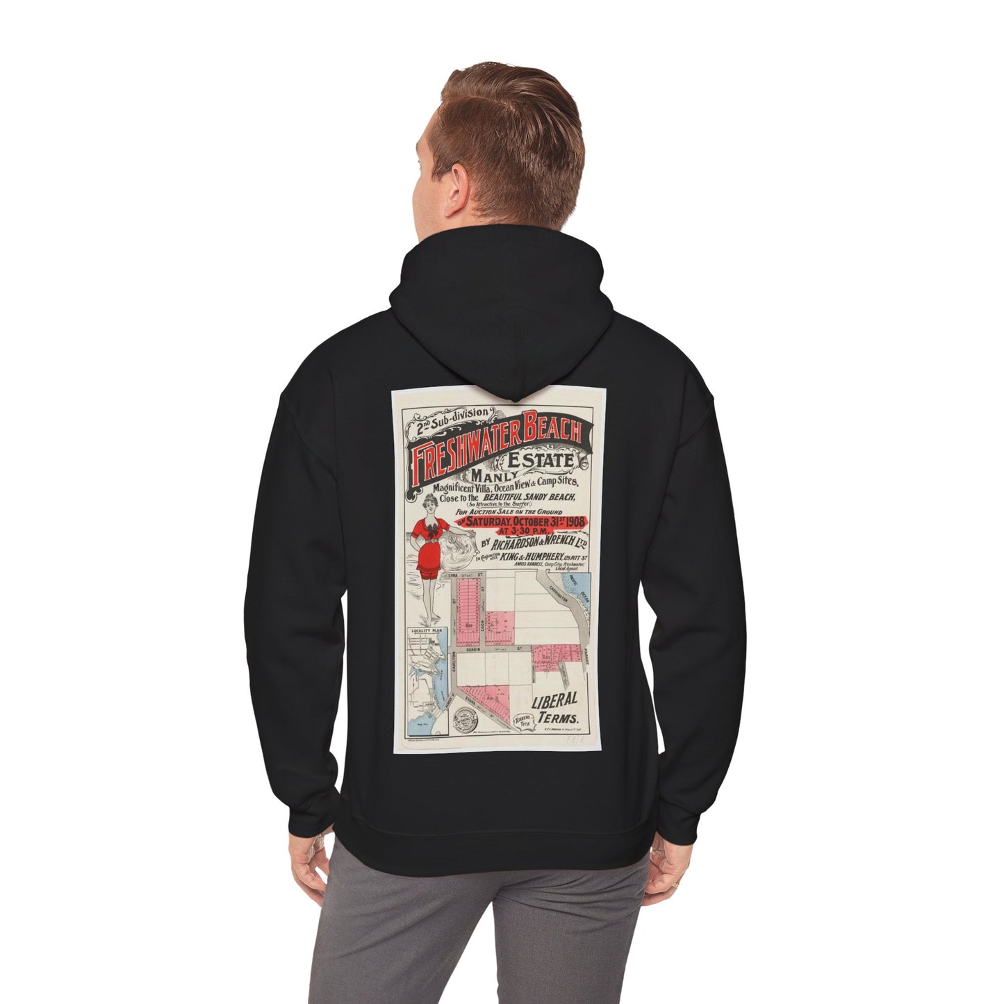 Freshwater Beach Vintage Hoodie