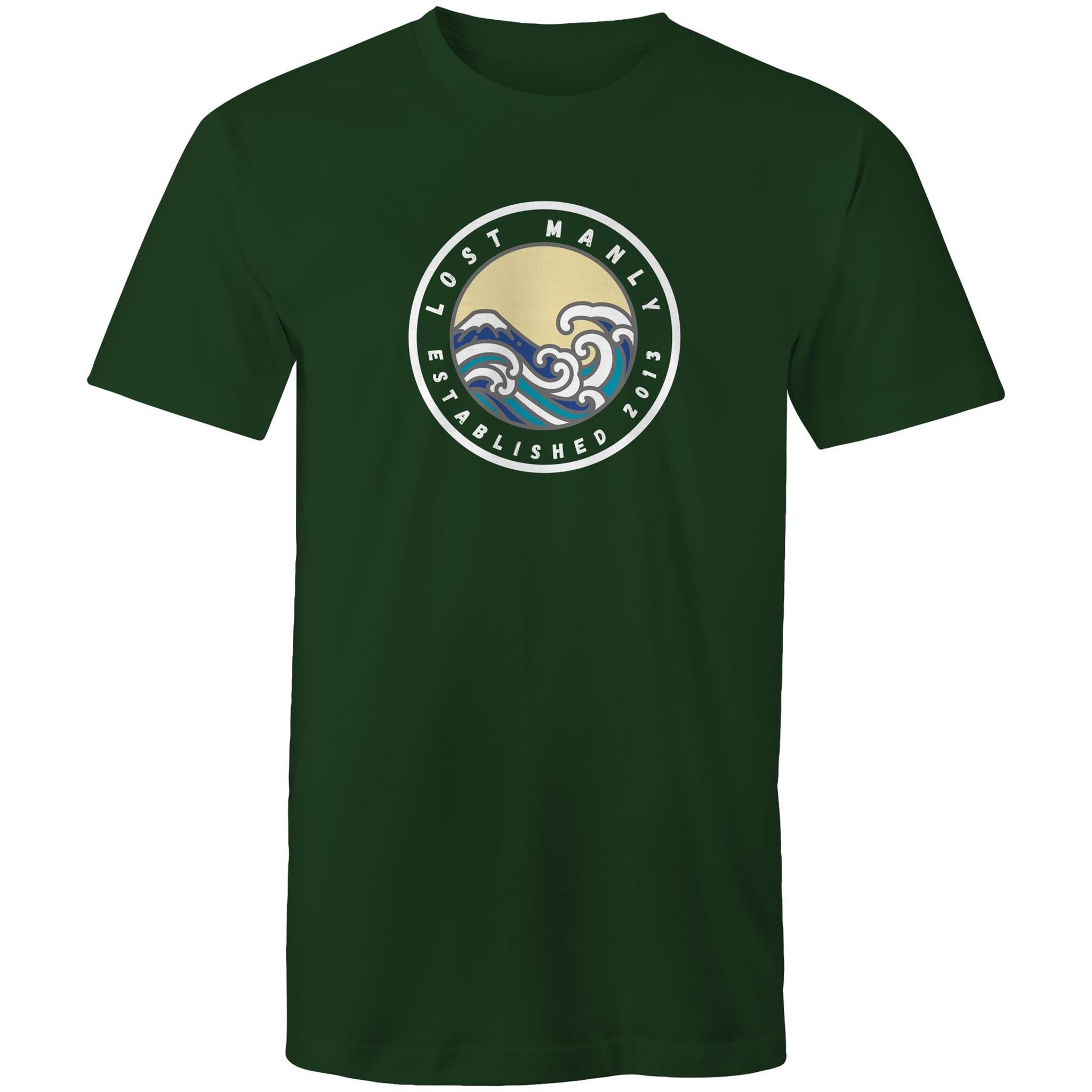 Lost Manly Northern Beaches Sydney Australia Printed Logo T-Shirt Ogo Merch