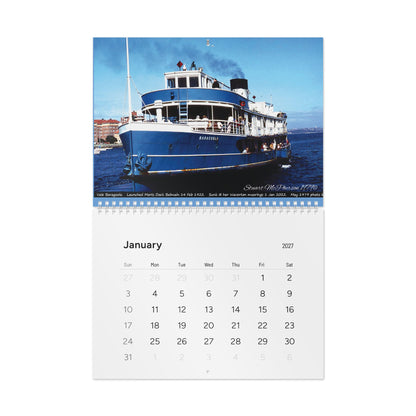 Manly Ferries Journey Through Time 2027 Wall Calendar - Lost Manly Shop