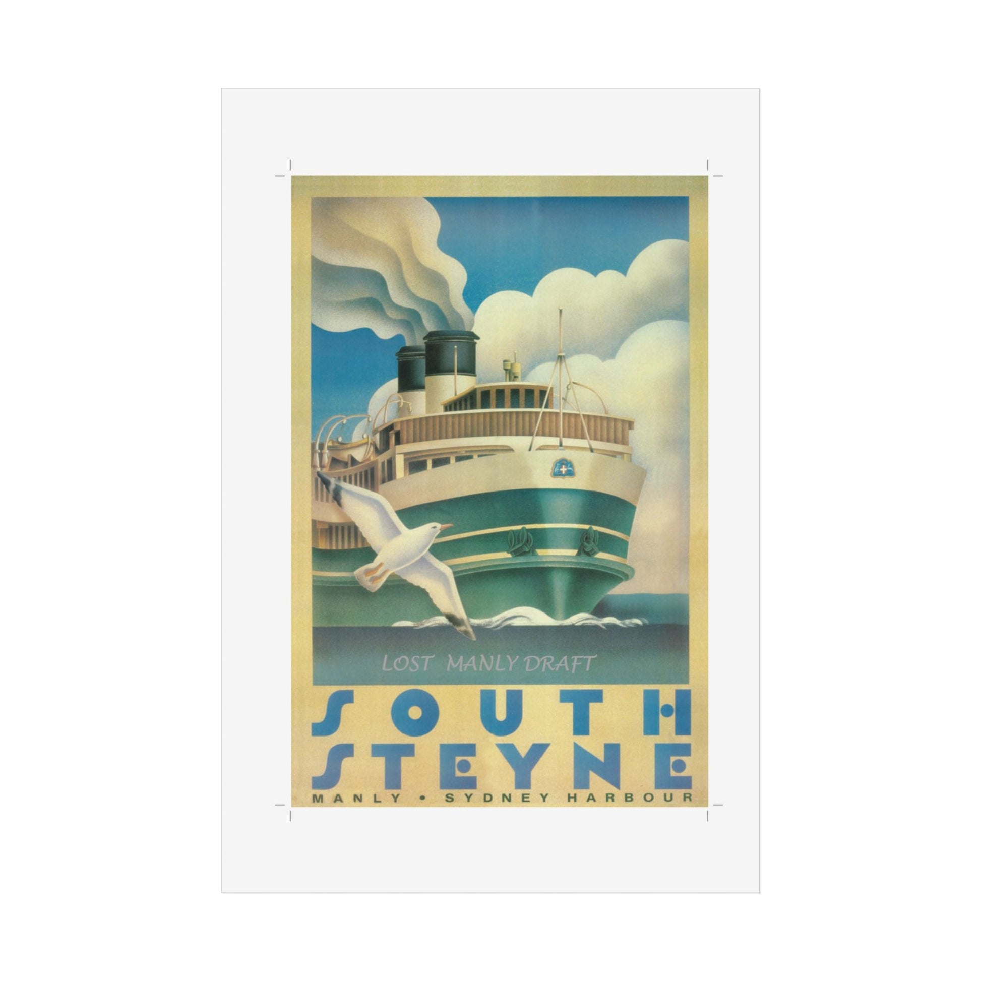 Lost Manly Customised Posters - Nautical Wall Art Print - Order Here, Special Requests Taken Here - Domestic and International Orders 