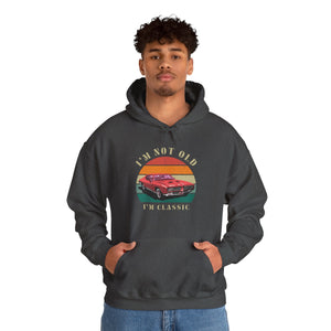 Vintage Classic Humour Logo Hoodie 