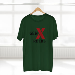 Gen X Rocks Graphic Tee - Nostalgic Gen X T-Shirt, Vintage Style Tee, Gift for Generation X, Casual Wear, Retro Shirt 