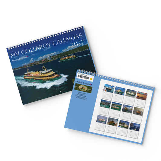 The MV Collaroy Calendar 2027 Celebrating an Australian Icon - Lost Manly Shop