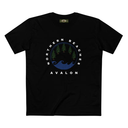Lost Manly original Avalon Custom Logo edition T-Shirt - Lost Manly Shop