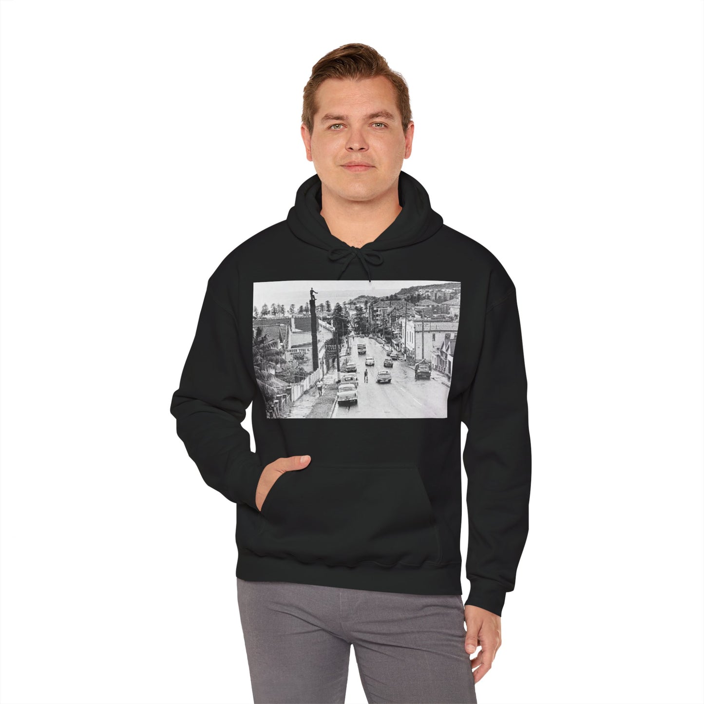 Lost Manly Custom Designed Vintage Print Hoodies - Front, Back or Both!
