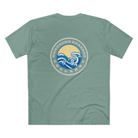 T-Shirt with free Canva custom logo printed front and back Bondi/Collaroy 