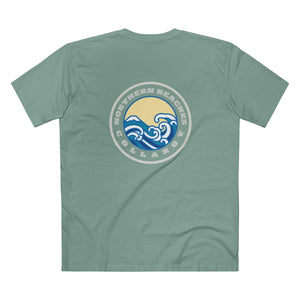 T-Shirt with free Canva custom logo printed front and back Bondi/Collaroy 