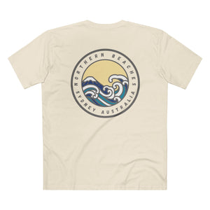 Northern Beaches front/back Logo Adult T-Shirt 