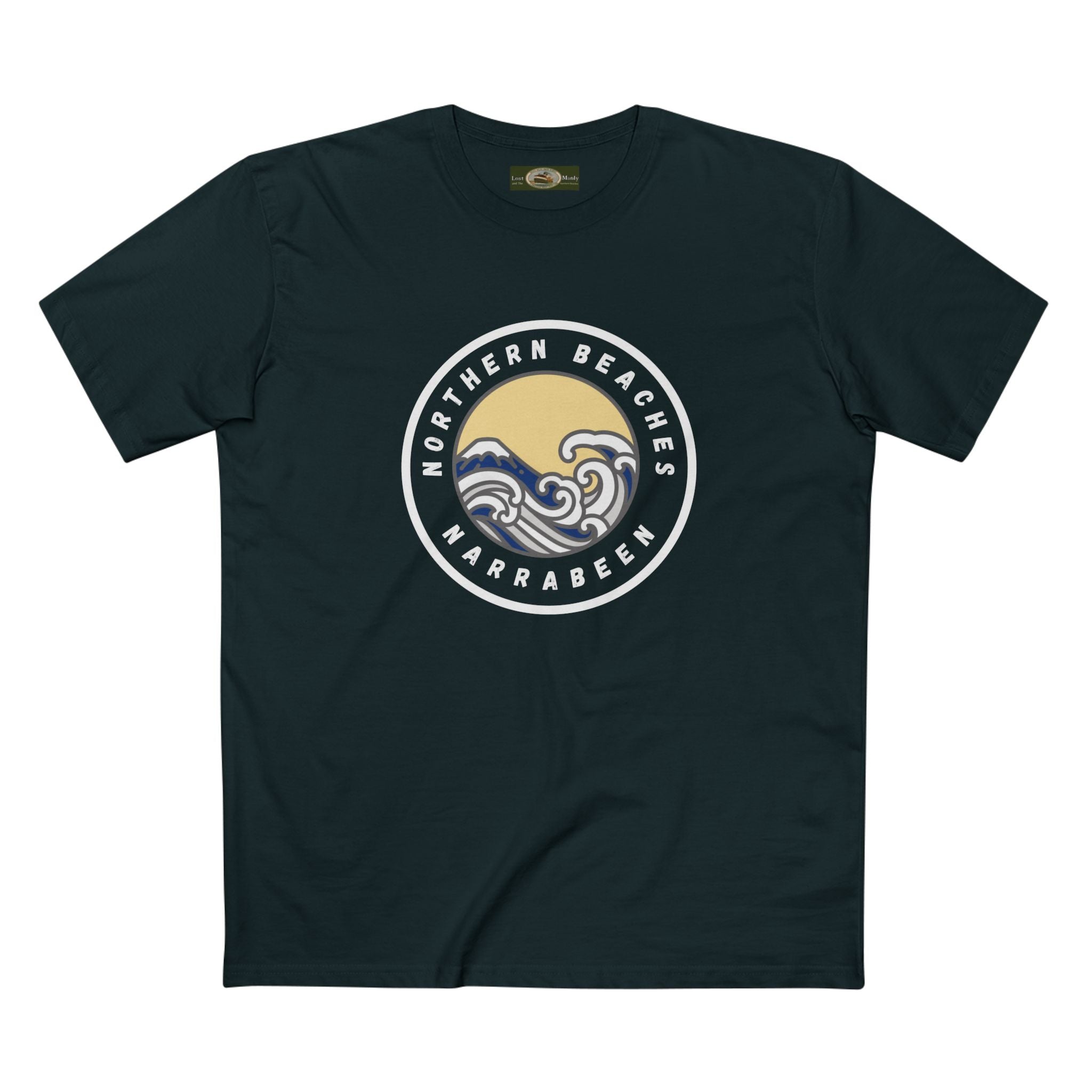 Narrabeen Northern Beaches Sydney Australia Printed Logo T-Shirt Printify