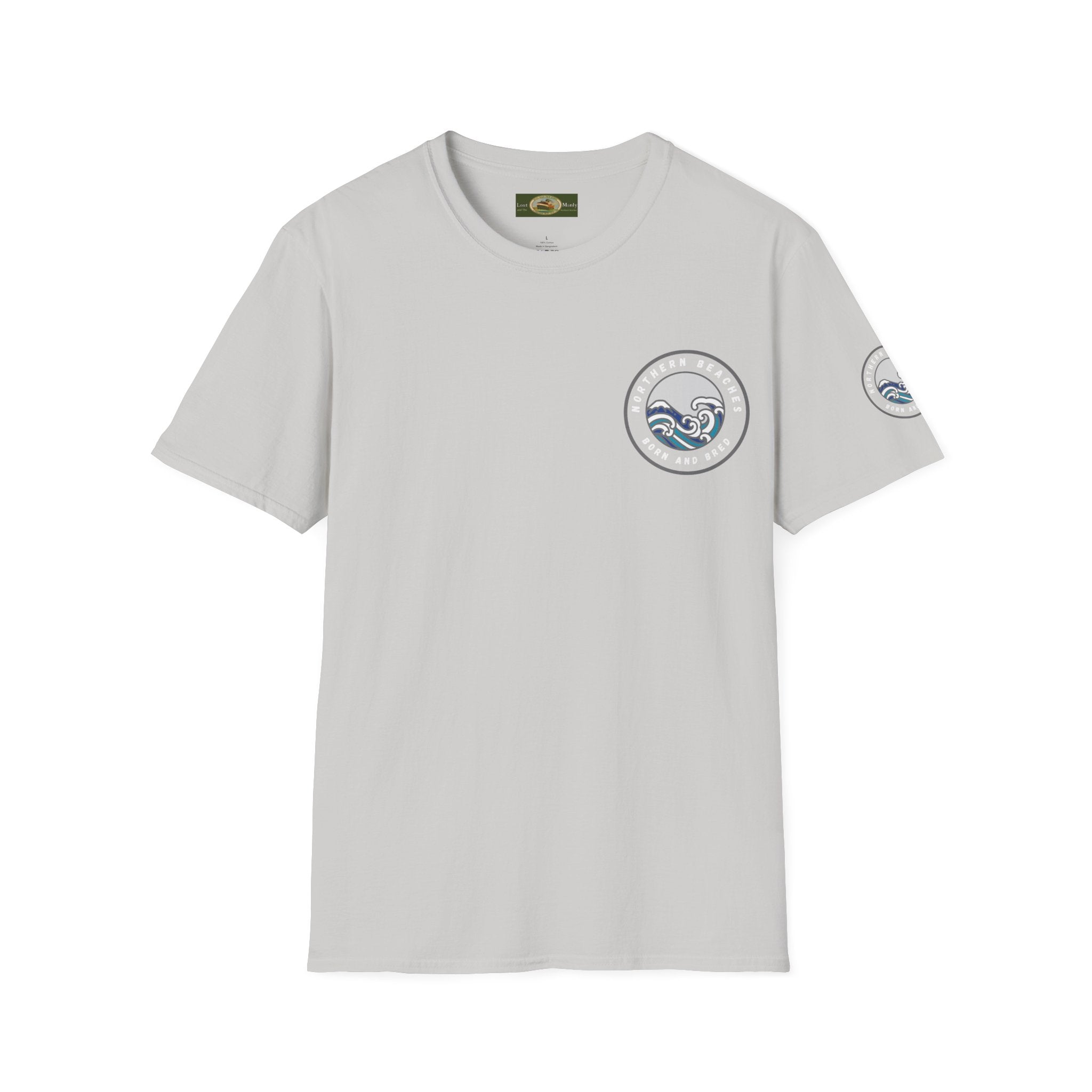 Northern Beaches Born and Bred Unisex T-Shirt Printify