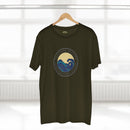 T-Shirt Northern Beaches Harbord Born n Bred n Led Astray Custom Logo Front Printify
