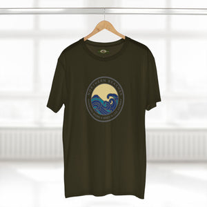 T-Shirt Northern Beaches Harbord Born n Bred n Led Astray Custom Logo Front Printify