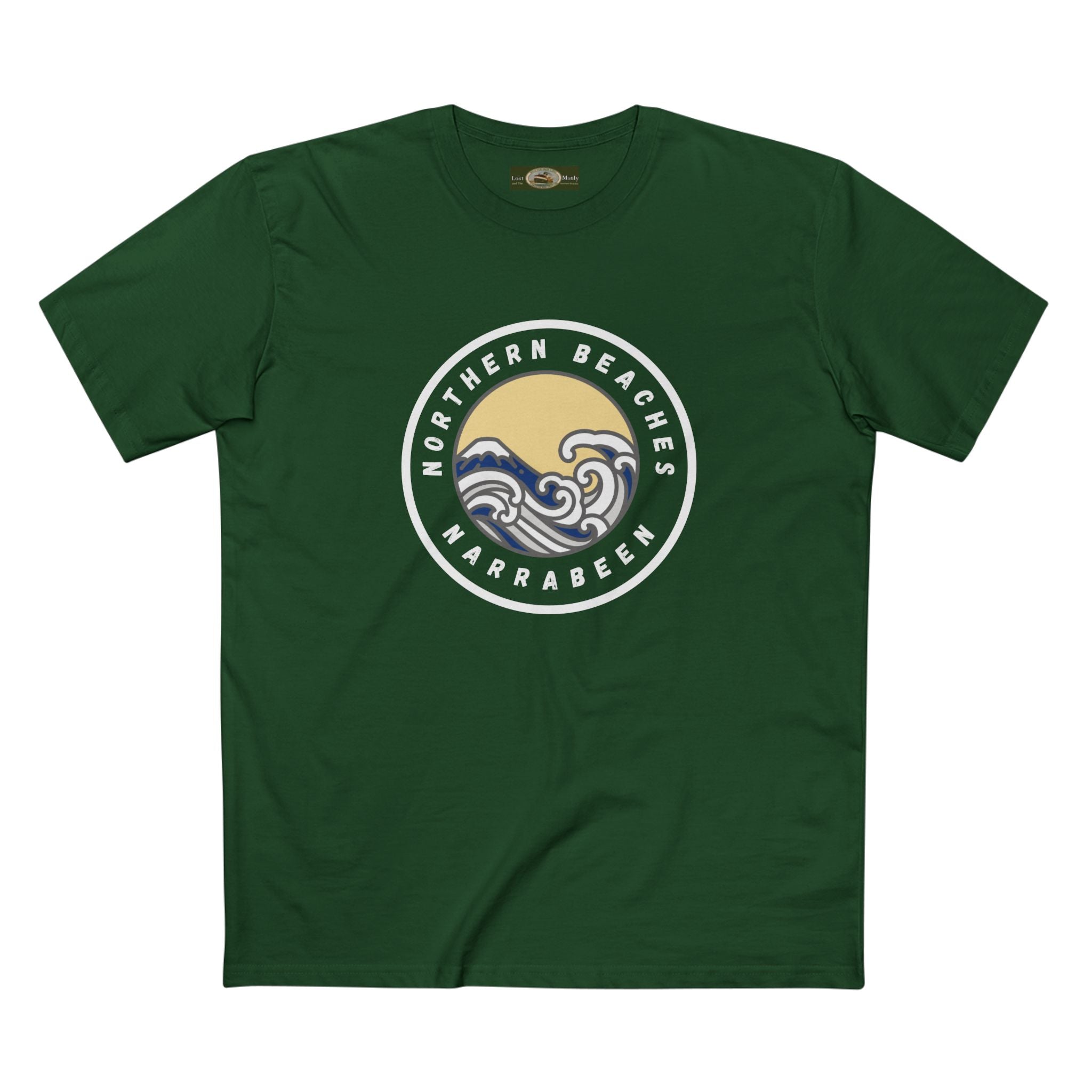 Narrabeen Northern Beaches Sydney Australia Printed Logo T-Shirt Printify