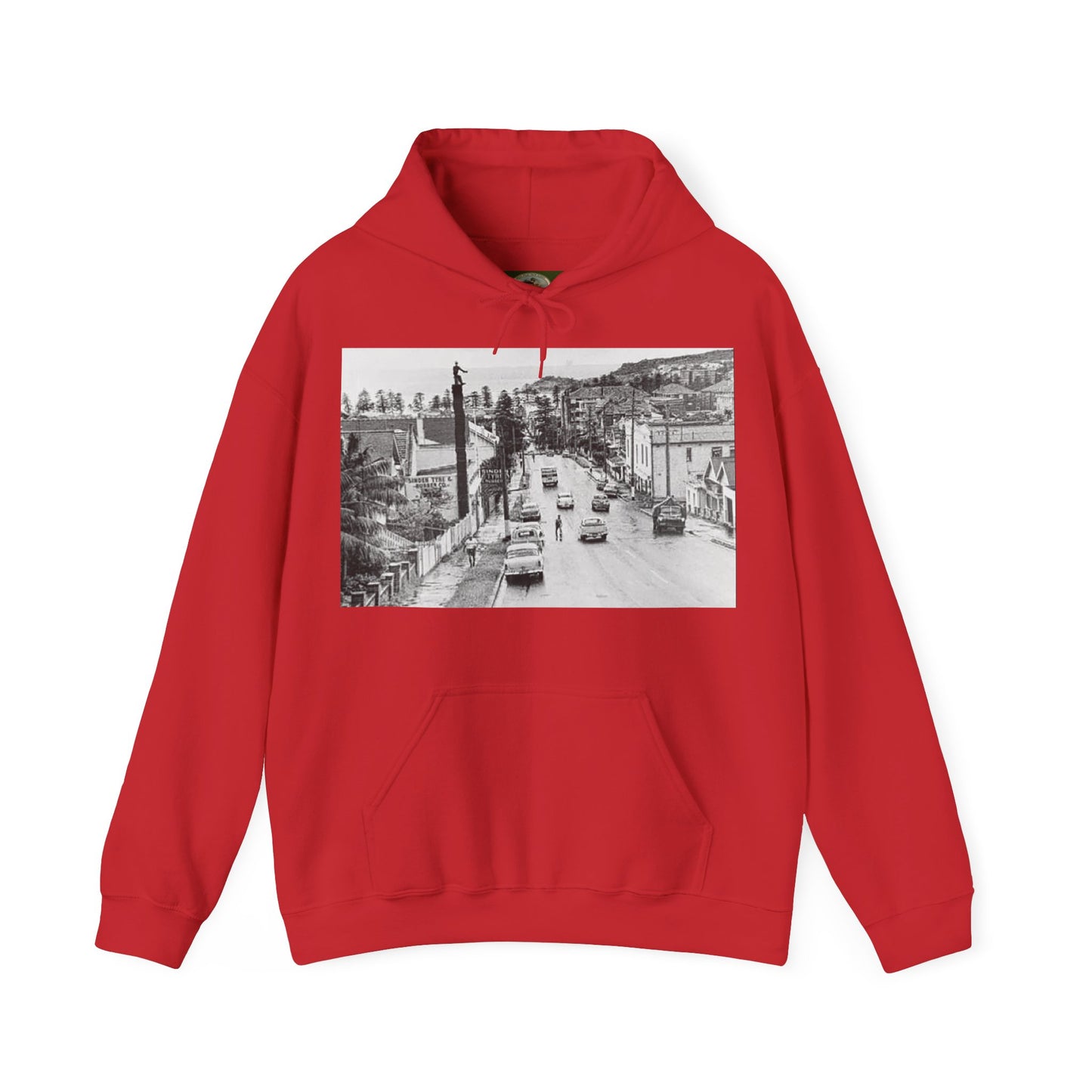 Lost Manly Custom Designed Vintage Print Hoodies - Front, Back or Both!