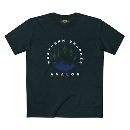 Lost Manly original Avalon Custom Logo edition T-Shirt - Lost Manly Shop