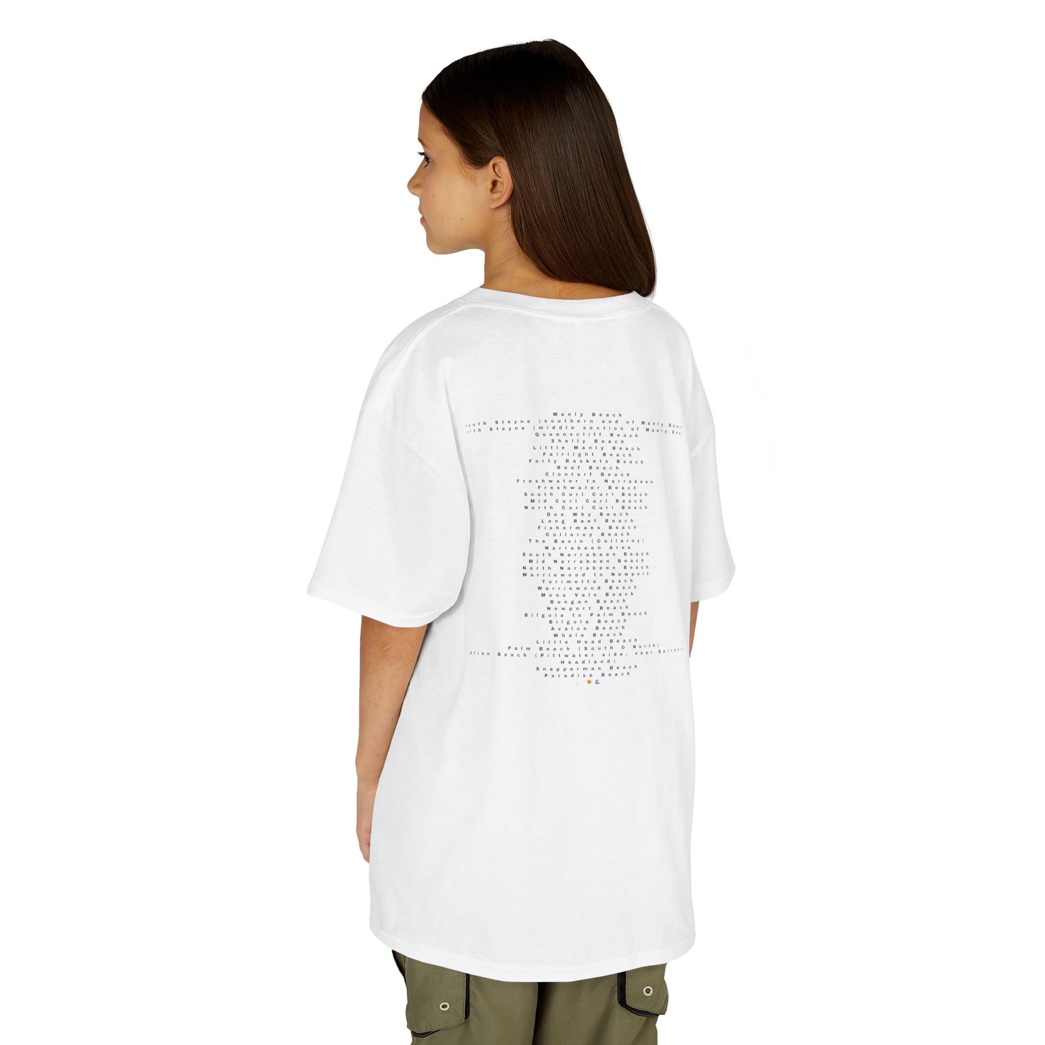 Kids T-Shirt Northern Beaches custom logo 