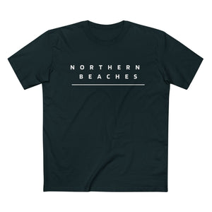 Northern Beaches custom Logo front/back Design Adult T-Shirt 
