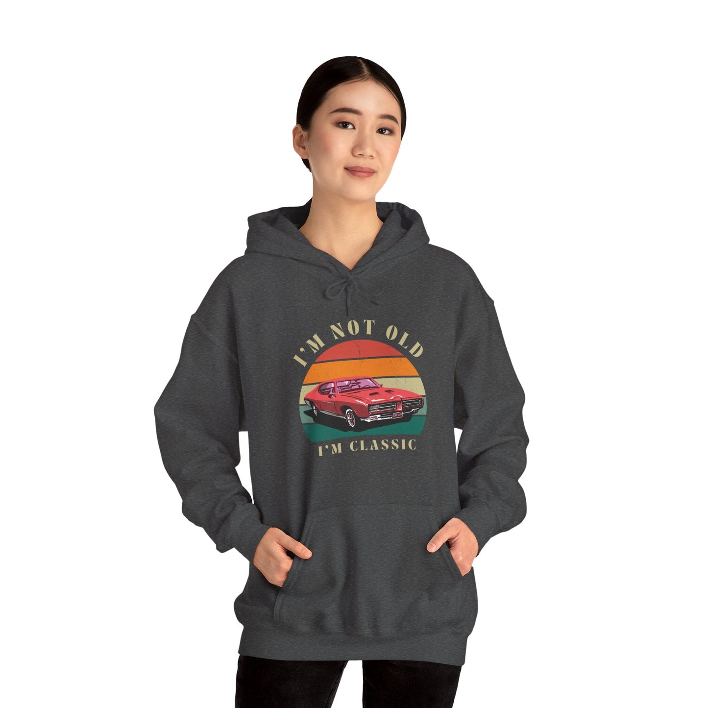 Vintage Classic Humour Logo Hoodie 