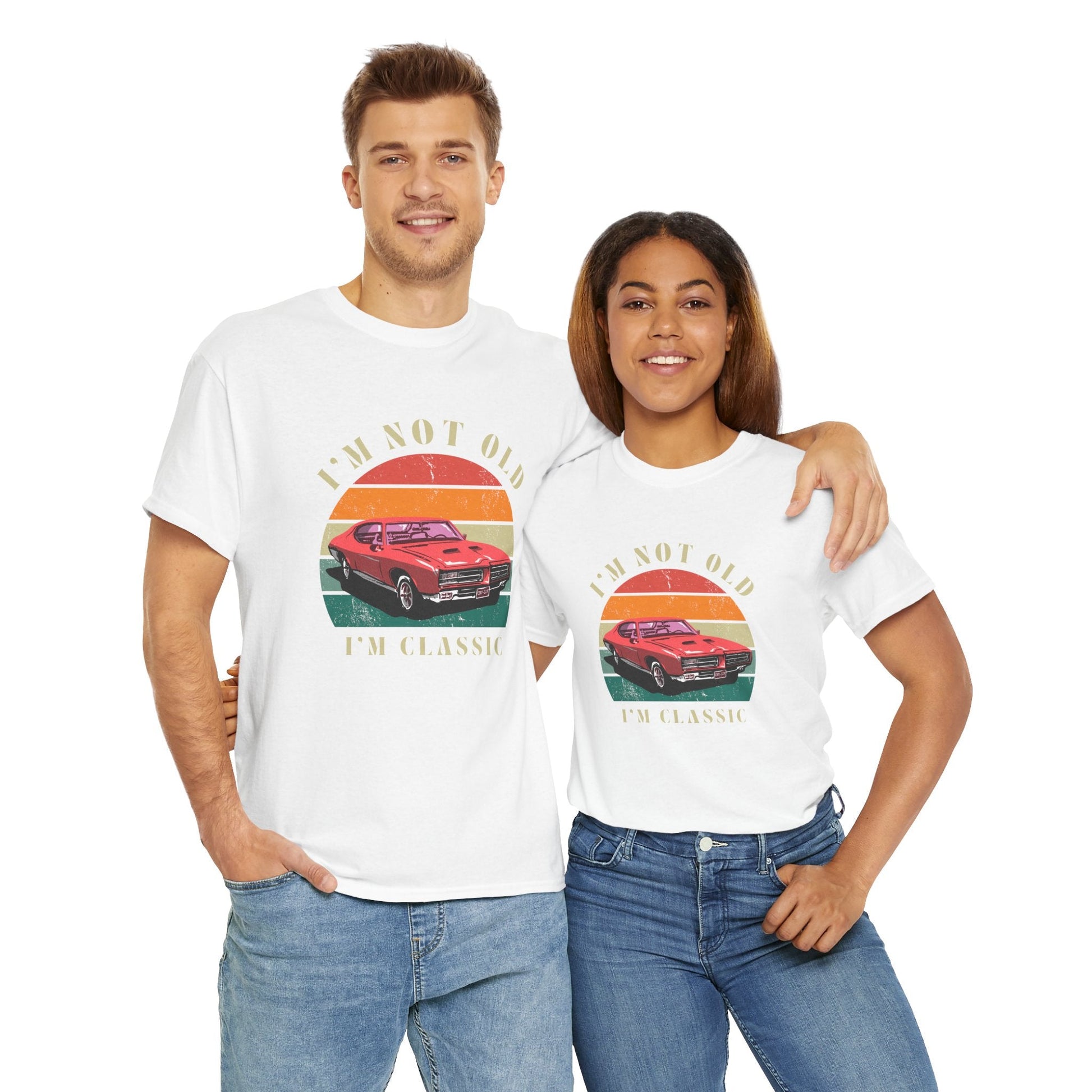 Vintage Car Lover Tee - I'm Not Old I'm Classic T-Shirt 