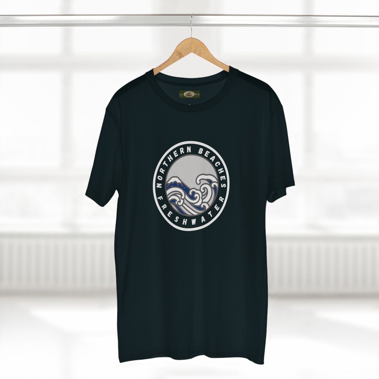 Northern Beaches 'Freshwater' Cotton Tee — Custom Logo Adult T-Shirt 