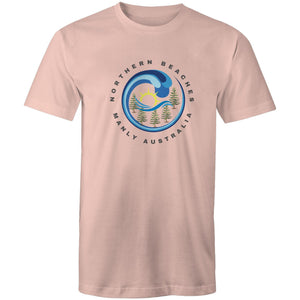 Northern Beaches Manly Australia front logo on AS Colour Staple Cotton Adult T-Shirt Ogo Merch