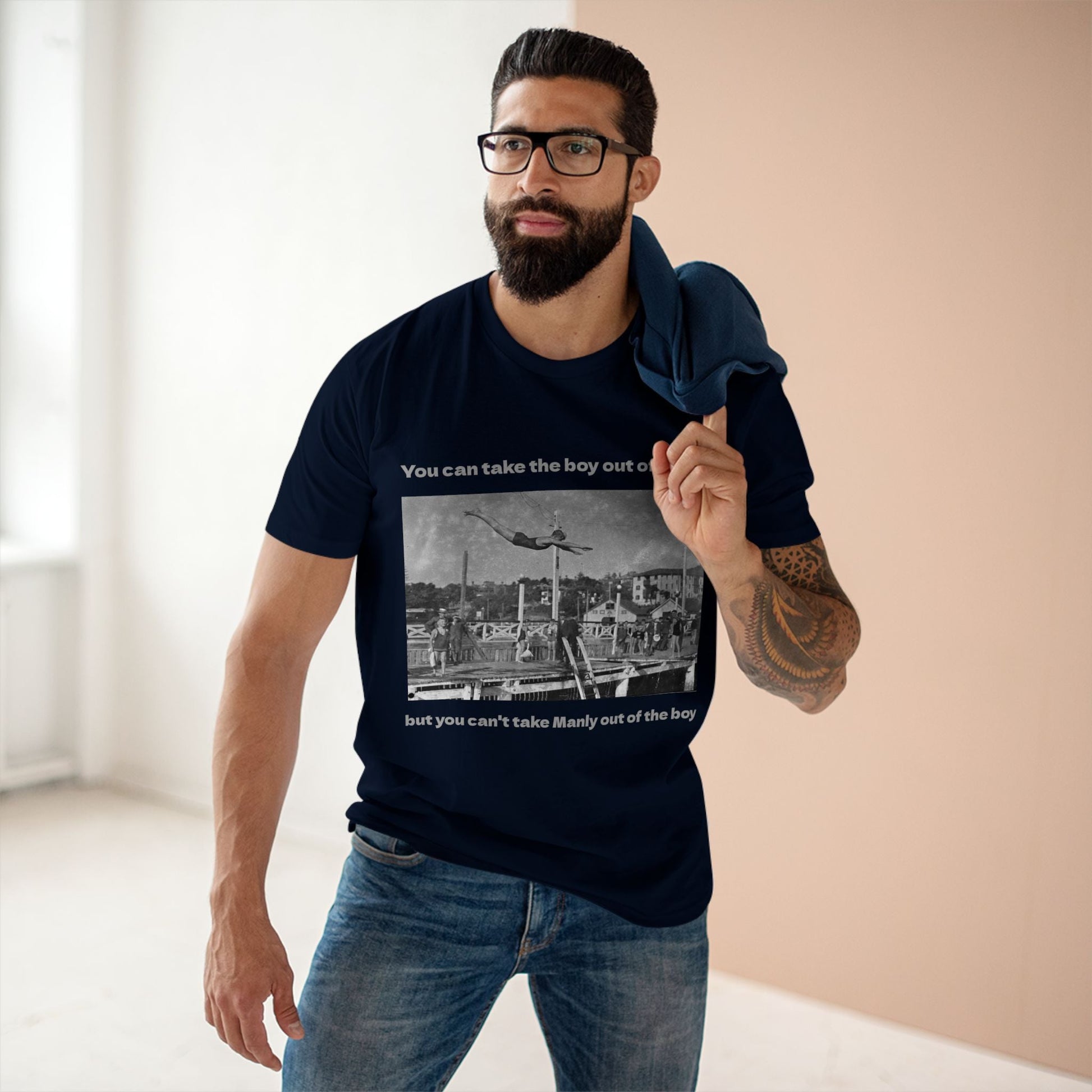 Vintage Print custom logo T-Shirt 