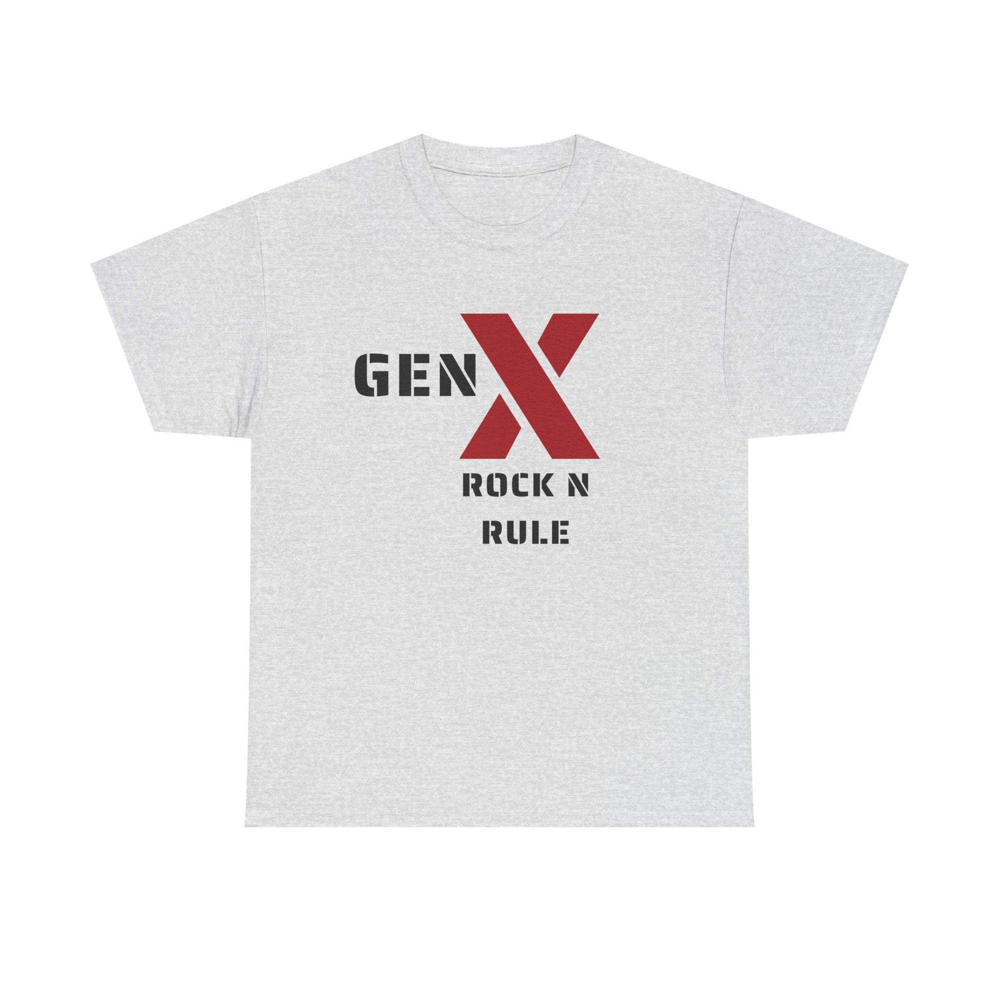 Gen X Rock N Rule Unisex Tee - Vintage Style Music T-Shirt, Casual Wear, Gift for Gen X, Music Lovers, Nostalgia Apparel 