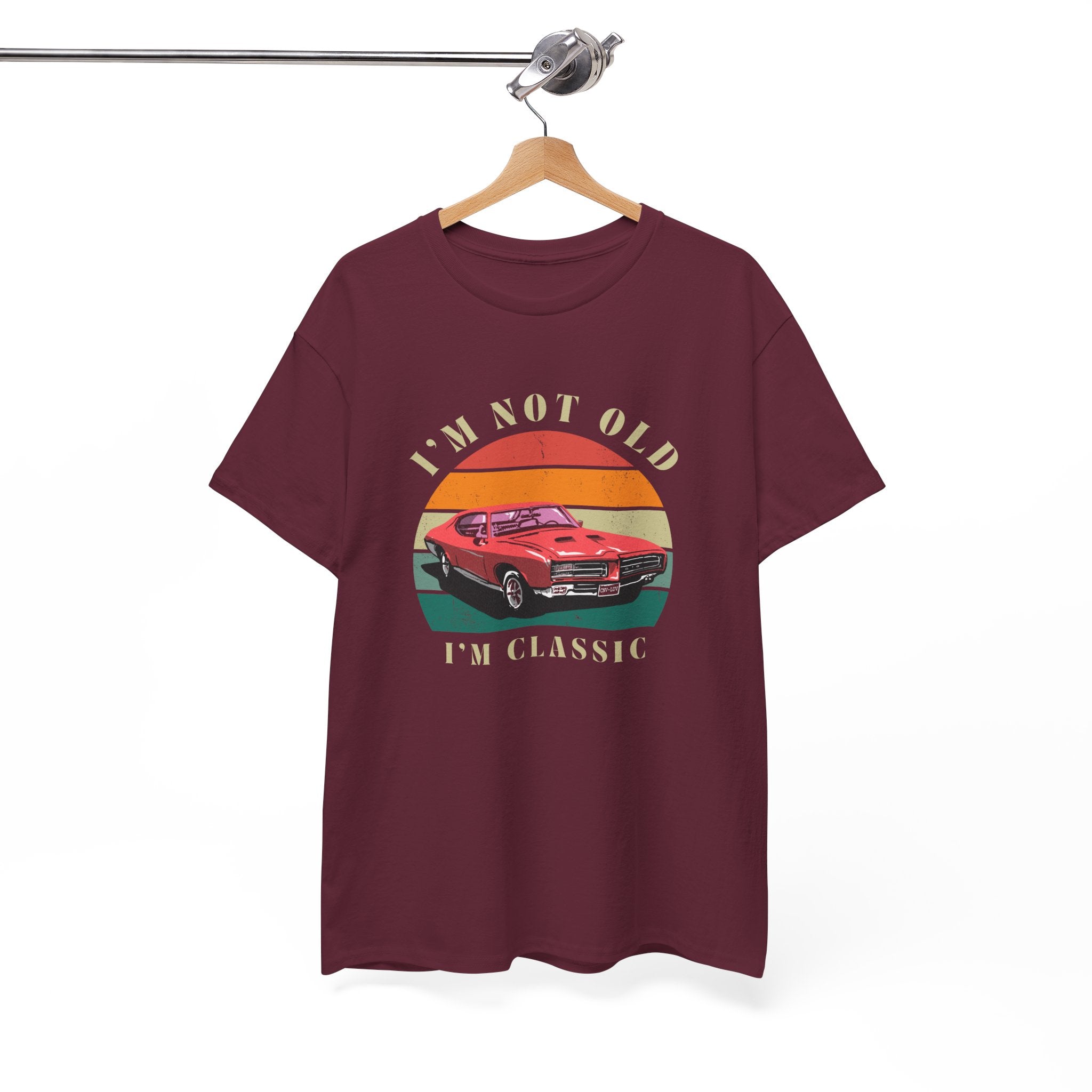 Vintage Car Lover Tee - I'm Not Old I'm Classic T-Shirt 