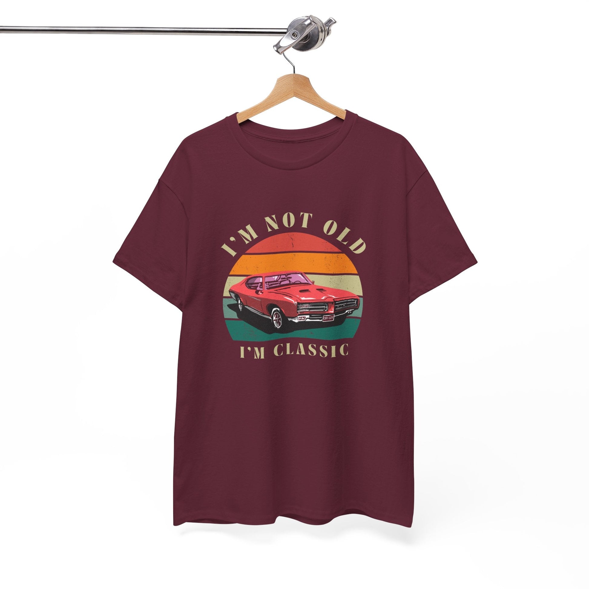 Vintage Car Lover Tee - I'm Not Old I'm Classic T-Shirt 