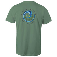 Northern Beaches Manly Australia front and back logo on AS Colour Staple Cotton Adult T-Shirt Ogo Merch