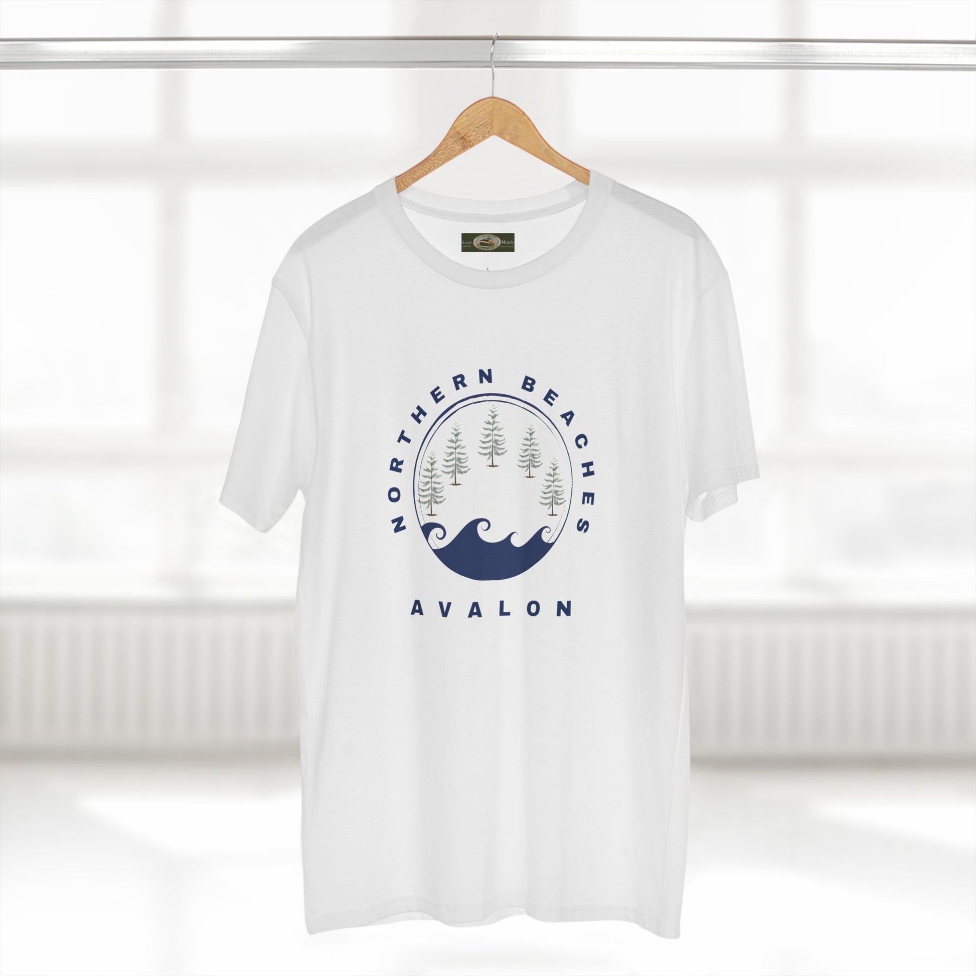 Lost Manly original Avalon Custom Logo edition T-Shirt - Lost Manly Shop